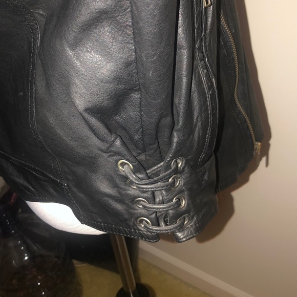 Real leather jacket - Picture 3 of 5